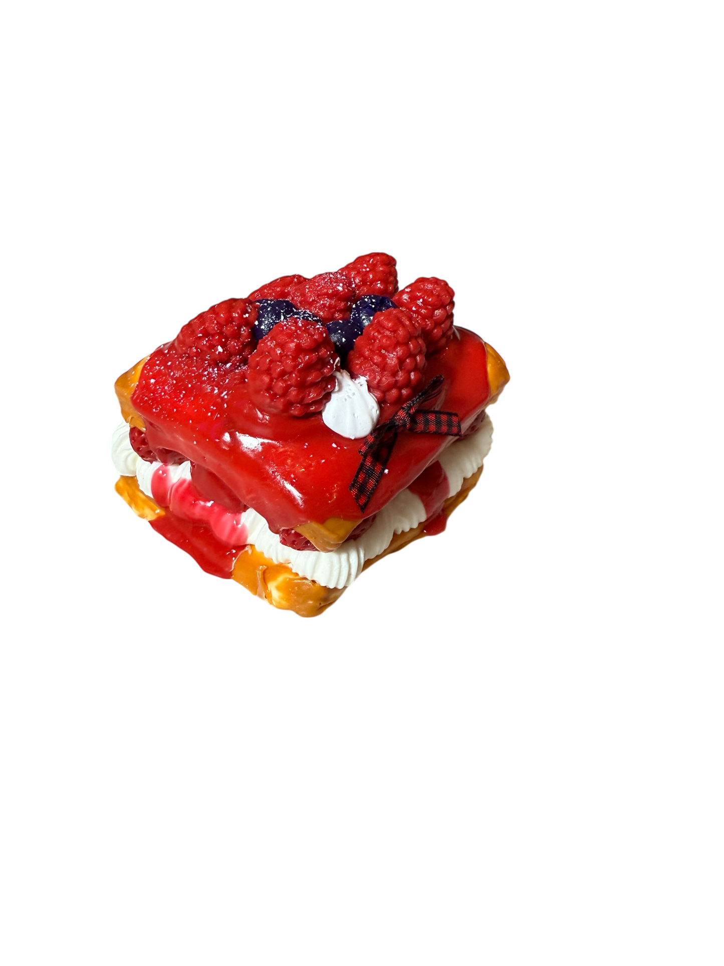 Creamy Berry Cherry Cake