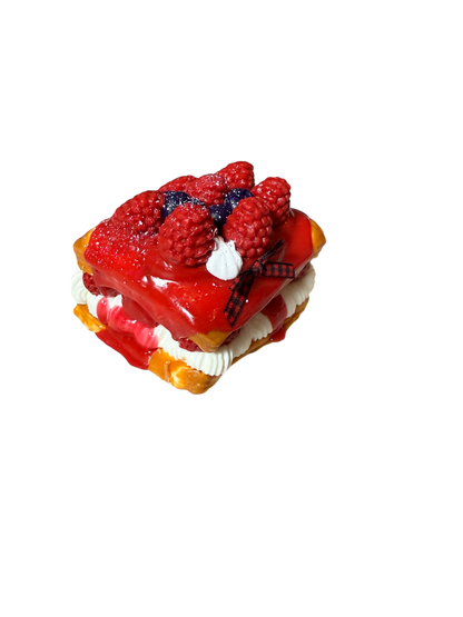 Creamy Berry Cherry Cake